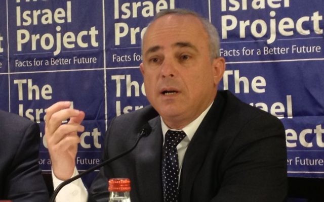 Yuval Steinitz (Crédit: Raphael Ahren/TOI)