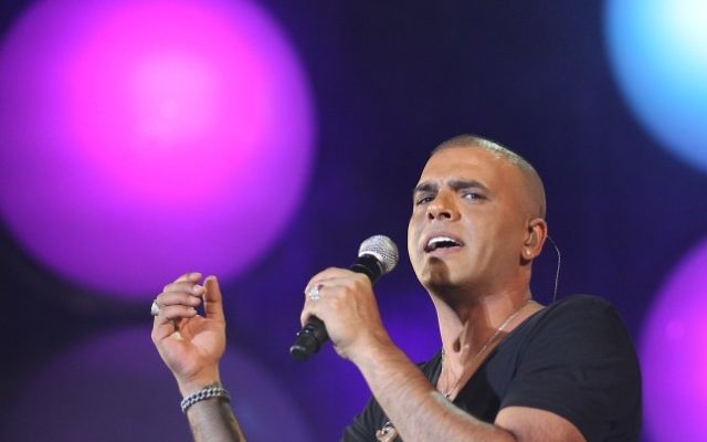 Eyal Golan (Crédit : Nati Shohat/Flash90)