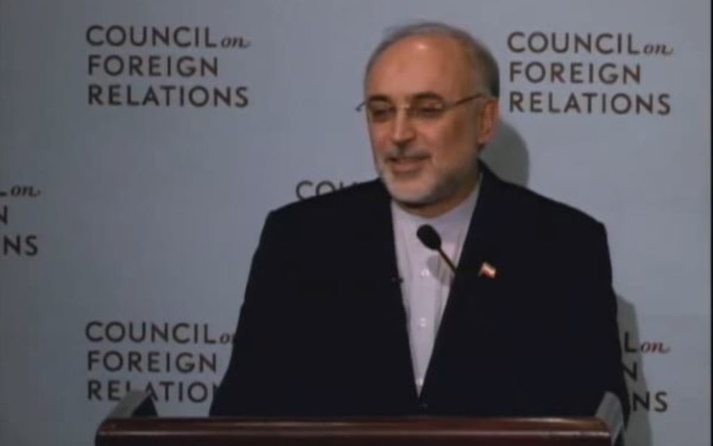 Le ministre des Affaires étrangères iranien, Mohammad Javad Zarif (Capture d’écran YouTube/CFR) Le ministre des Affaires étrangères iranien, Mohammad Javad Zarif (Capture d’écran YouTube/CFR)