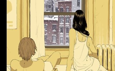 Dessin de Tomer Hanuka qui fait la couverture du New Yorker du 10 février 2014 (Crédit : Tomer Hanuka/The New Yorker)