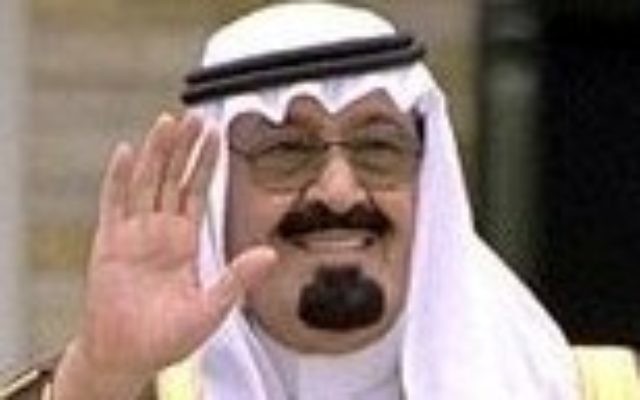 Le roi d'Arabie Saoudite, Abdallah ben Abdelaziz al-Saoud (Crédit : Wikimedia Commons)