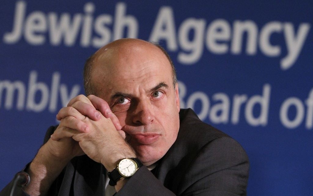Natan Sharansky, directeur de l'Agence juive (Crédit : Miriam Alster/Flash90) Natan Sharansky, directeur de l'Agence juive (Crédit : Miriam Alster/Flash90)