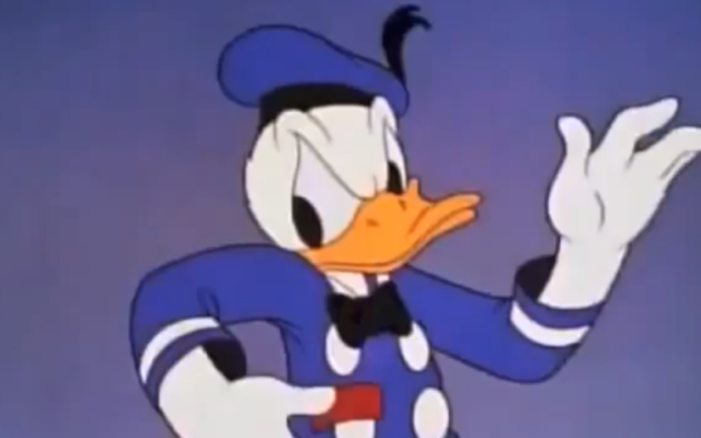 Donald Duck  (Crédit : capture d'écran YouTube)