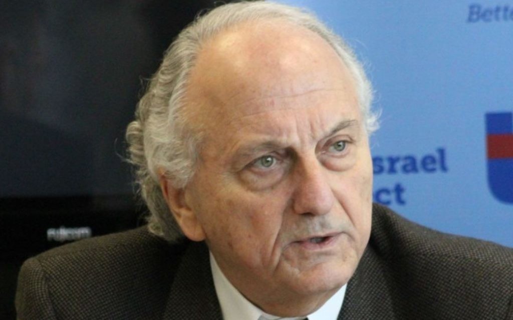 Le président de la Chambre de Commerce Israël-Palestine David Simha (Crédit : The Israel Project)