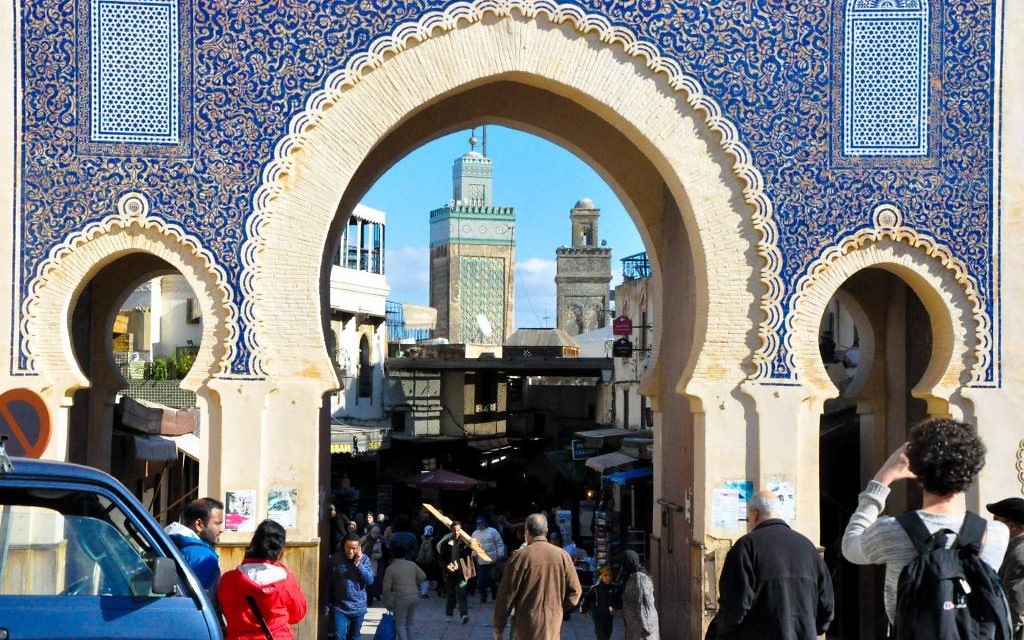 La vieille ville de Fès est un site du patrimoine mondial de l'UNESCO. Souvent appelée l' "Athènes d'Afrique," la ville était connue pour ses artisans juifs, musulmans et berbères  (Crédit : Michal Schmulovich/Times of Israel)