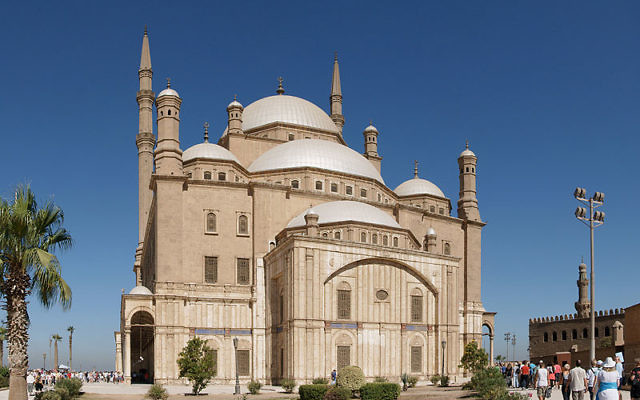 La mosquée Mohammed Ali au Caire, en Egypte (Crédit : Kallerna/Wikimedia commons/CC BY-SA 3.0)