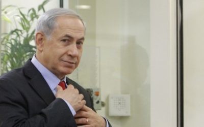 Le Premier ministre israélien Benjamin Netanyahu (Crédit : Miriam Alster/Flash 90)
