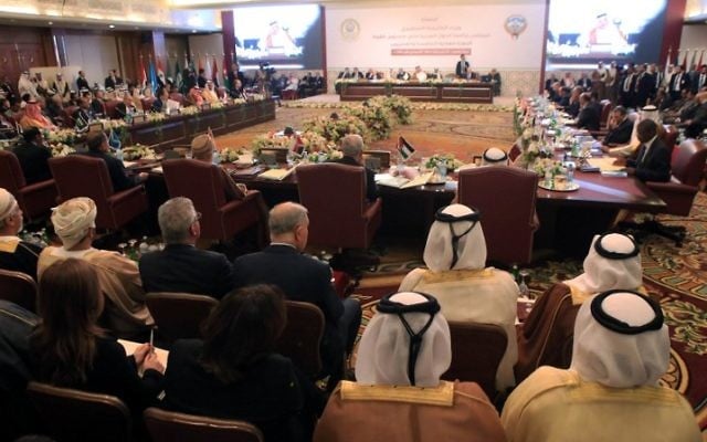 Sommet de la Ligue arabe (Crédit : AFP) Sommet de la Ligue arabe (Crédit : AFP)