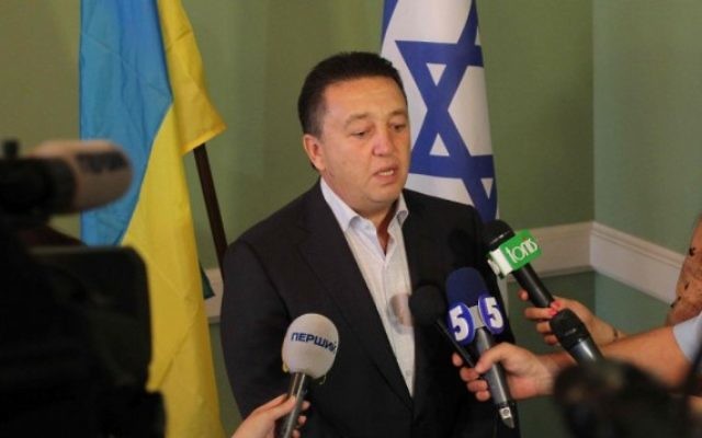 Le député ukrainien Oleksandr Feldman. (Crédit : autorisation du Comité juif d'Ukraine)