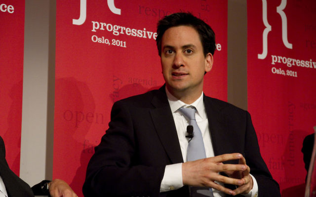 Le député travailliste Ed Miliband (Crédit : Arbeider Partiet/Flickr) Le député travailliste Ed Miliband (Crédit : Arbeider Partiet/Flickr)