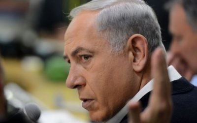Le Premier ministre Benjamin Netanyahu (Crédit : Kobi Gideon/GPO/Flash 90)
