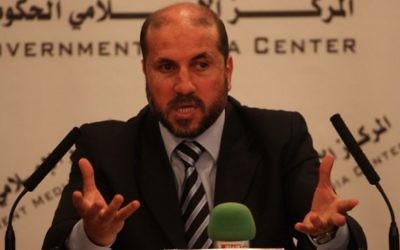 Le ministre des Affaires religieuses de l'Autorité palestinienne, Mahmoud al-Habash. (Crédit : Issam Rinawi/Flash90) Le ministre des Affaires religieuses de l'Autorité palestinienne, Mahmoud al-Habash. (Crédit : Issam Rinawi/Flash90)