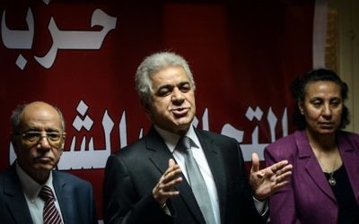 Hamdeen Sabbahi (Crédit : Mohamed el Shahed/AFP)