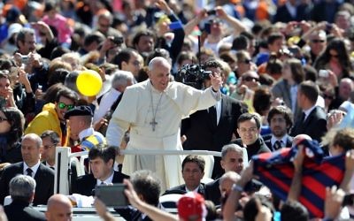 Le pape François (Crédit : AFP)