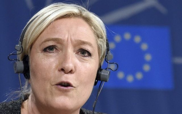 Marine Le Pen (Crédit : AFP) Marine Le Pen (Crédit : AFP)