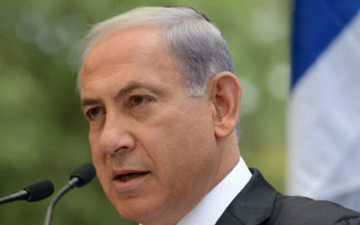 Benjamin Netanyahu (Crédit : Kobi Gideon/Flash 90)