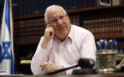Reuven Rivlin. (Crédit : Miriam Alster/Flash 90)