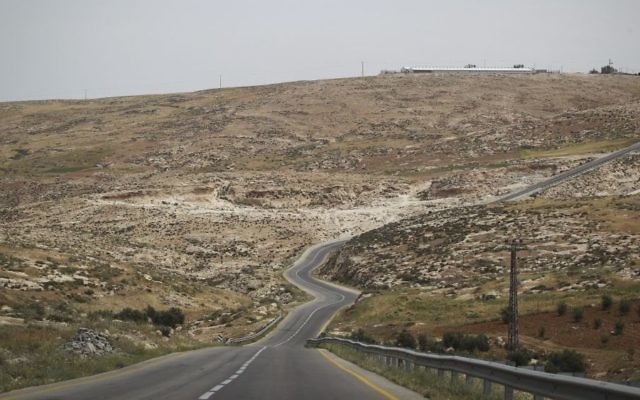 Vue sur des collines au sud d'Hébron en Cisjordanie (Crédit photo: Hadas  Parush/Flash90)