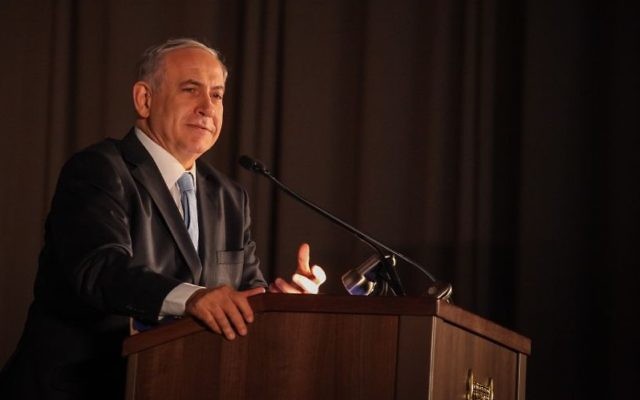 Benjamin Netanyahu (Crédit : Flash 90)