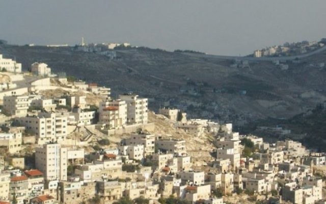 Vue sur Jérusalem Est (Crédit : Anthony Baratier/Wikimedia commons) Vue sur Jérusalem Est (Crédit : Anthony Baratier/Wikimedia commons)
