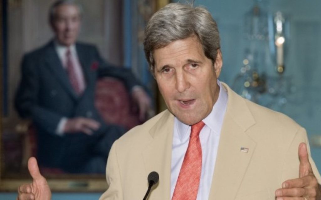 John kerry (Crédit : Paul J. Richards/AFP) John kerry (Crédit : Paul J. Richards/AFP)