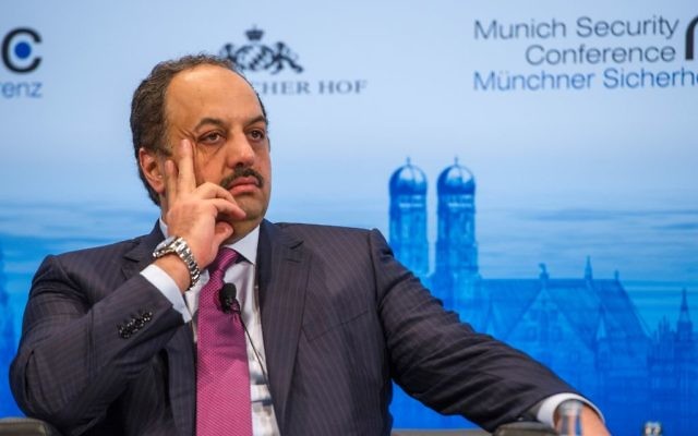 Khalid bin Mohammed al-Attiyah (Crédit : Mueller/MSC) Khalid bin Mohammed al-Attiyah (Crédit : Mueller/MSC)