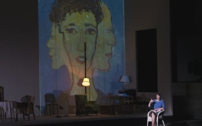 Charlotte Salomon joué par Wokalek ( Crédit : Salzburger Festspiele / Ruth Walz)