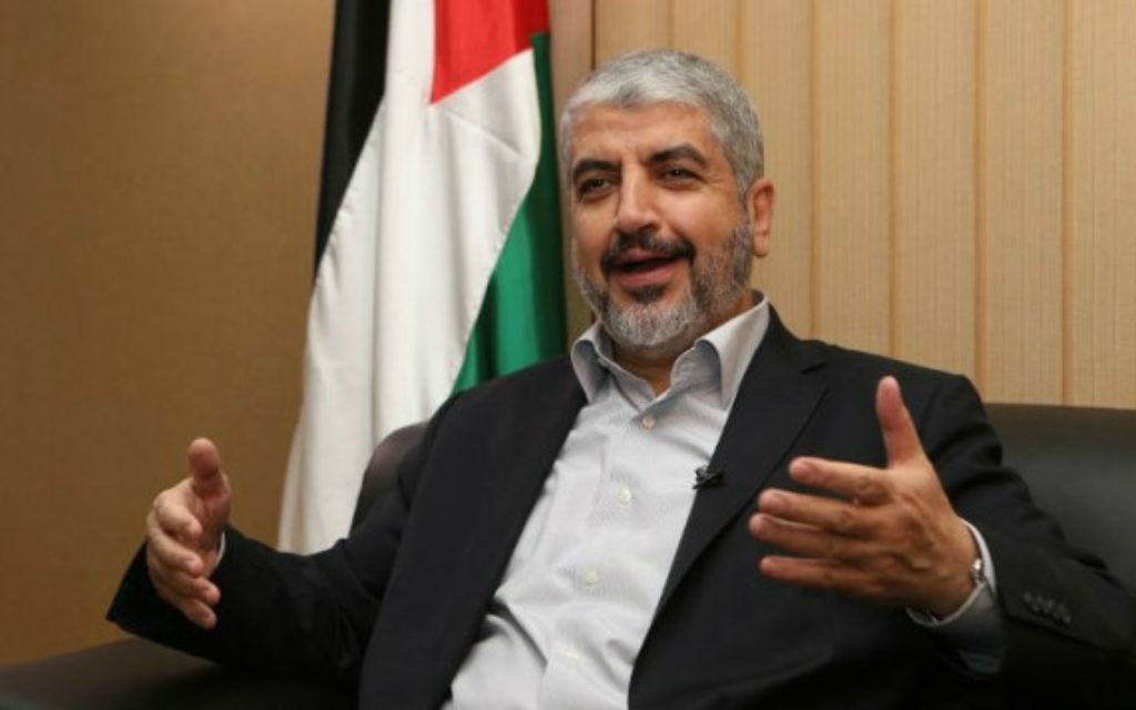 Khaled Meshaal (Crédit : AFP)
