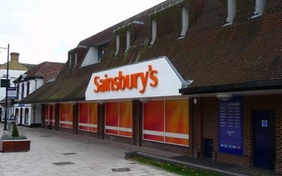 Enseigne de Sainsbury's (Crédit : CC-BY-SA Chris Talbot/Wikimedia Commons)