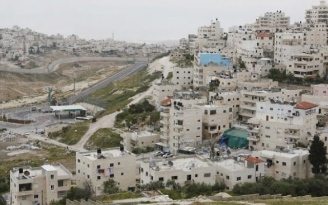 Le quartier d'Issawiya, à Jérusalem-Est. (Crédit : Miriam Alster/Flash90) Le quartier d'Issawiya, à Jérusalem-Est. (Crédit : Miriam Alster/Flash90)