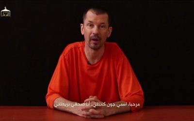 John Cantlie (Crédit : YouTube)