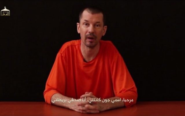 John Cantlie (Crédit : YouTube) John Cantlie (Crédit : YouTube)