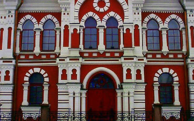 Illustration : La plus vieille synagogue de Kiev (Crédit : Wikimedia/Kazimierz222)