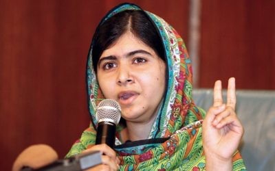 Malala Yousafzai (Crédit : WOLE EMMANUEL / AFP)
