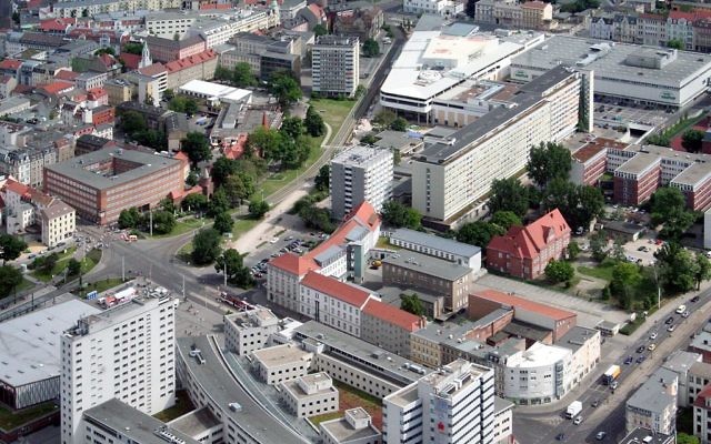 Vue sur le centre-ville de Cottbus (Crédit : Sunibla - Eigenes Werk/CC BY SA 3.0/Wikimedia communs) Vue sur le centre-ville de Cottbus (Crédit : Sunibla - Eigenes Werk/CC BY SA 3.0/Wikimedia communs)