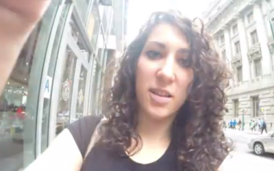 Capture d’écran Shoshana Roberts (Crédit : YouTube)