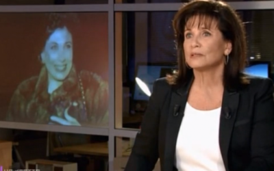 Capture d’écran Anne Sinclair (Crédit : Dailymotion)