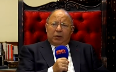 Capture d’écran 2014 Dalil Boubaker (Crédit : YouTube)
