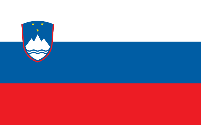 Drapeau slovène (Crédit : domaine public) Drapeau slovène (Crédit : domaine public)