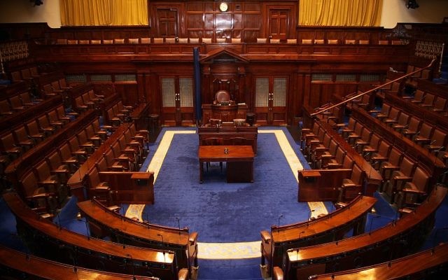 Le Parlement irlandais (Crédit : AnCatDubh/Wikimedia communs/CC BY SA 3.0) Le Parlement irlandais (Crédit : AnCatDubh/Wikimedia communs/CC BY SA 3.0)