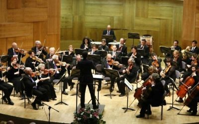Les membres de l'Orchestre Symphonette Raanana. Le RSO est le fer de lance d'un projet honorant les Justes parmi les Nations à travers de nouvelles œuvres commandées à des compositeurs israéliens. (Crédit  autorisation)