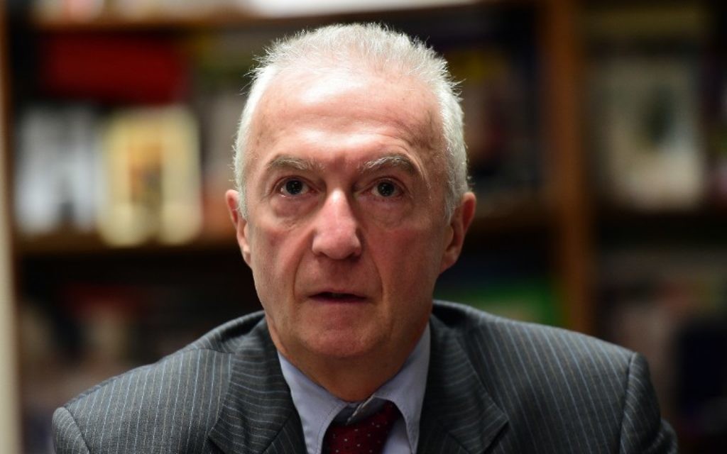 Gilles de Kerchove, coordinateur de l'UE pour la lutte contre le terrorisme, (Crédit : AFP PHOTO / EMMANUEL DUNAND)
