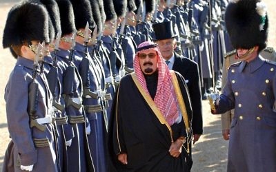 Le roi d'Arabie Saoudite, Abdallah ben Abdelaziz al-Saoud (Crédit :AFP)