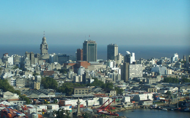 Vue sur Montevideo, Uruguay (Crédit : CC BY SA 2.0) Vue sur Montevideo, Uruguay (Crédit : CC BY SA 2.0)