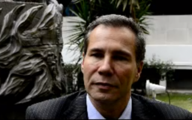 Alberto Nisman (Crédit : capture d'écran YouTube) Alberto Nisman (Crédit : capture d'écran YouTube)
