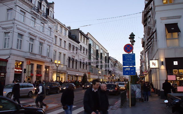 L'avenue Louise à Bruxelles (Crédit : Aktron / Wikimedia Commons)