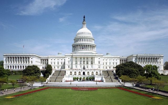 Le Capitole à Washington D.C., siège du Congrès. (Crédit : domaine public)