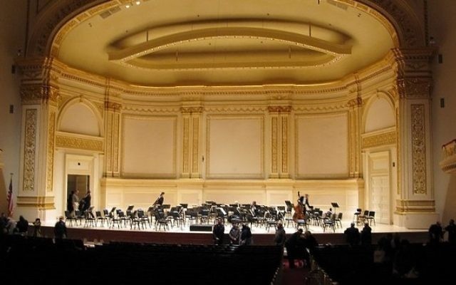 Carnegie Hall (Crédit : Wikimedia Commons)
