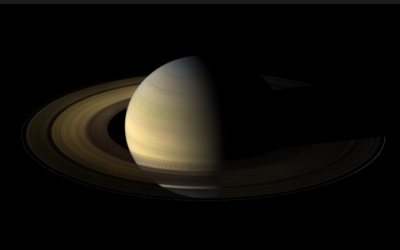 Illustration de la planète Saturne (Crédit : NASA CICLOPS/Domaine public)