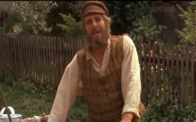 Chaim Topol (Crédit : capture d'écran YouTube)